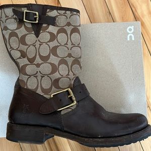 Coach X Frye boots Veronica boot